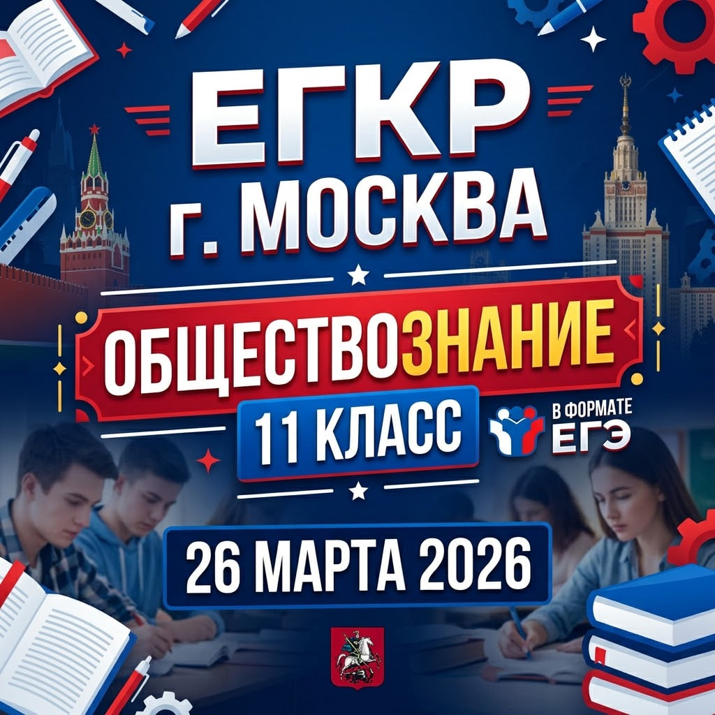 ЕГКР по обществознанию 11 класс 26.03.2026: г. Москва ответы