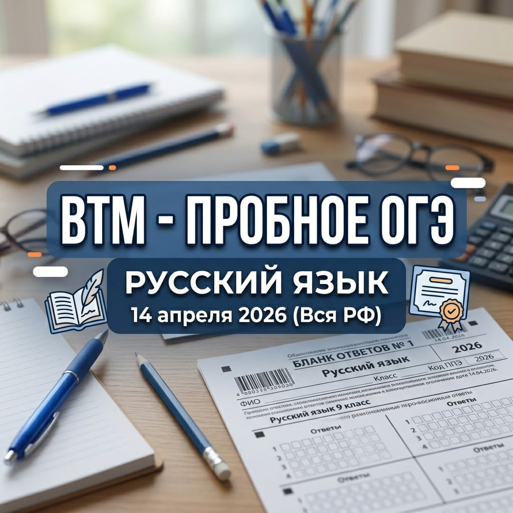 Всероссийский пробный ОГЭ 14.04.2026 Русский язык ответы